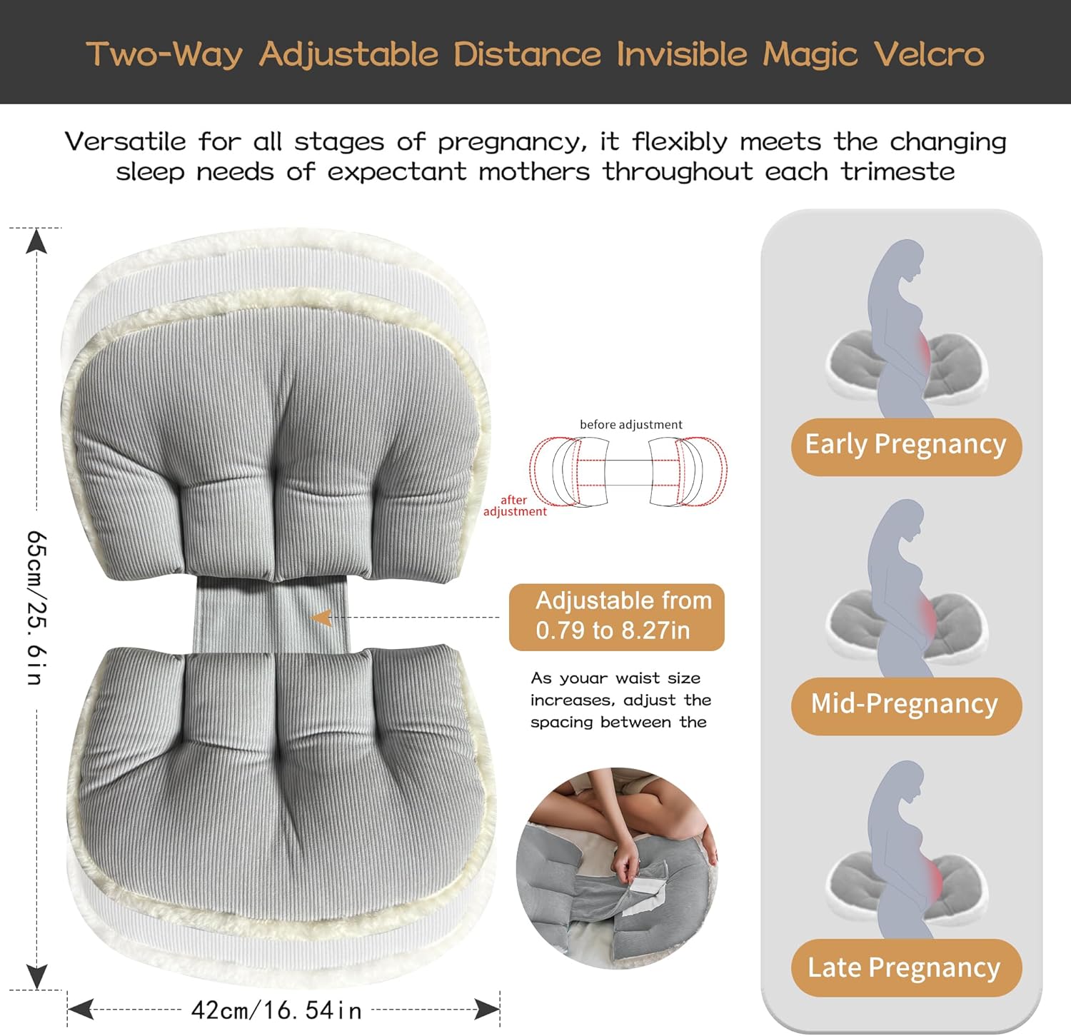 Comfort Waist Side Pillow