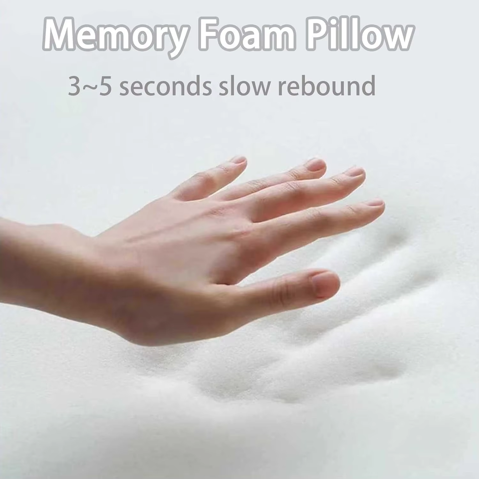 Ergonomic Multi-Functional Memory Foam Pillow