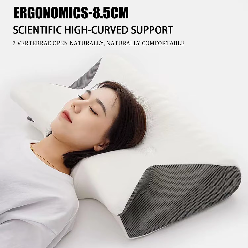 Ergonomic Multi-Functional Memory Foam Pillow