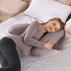 V-Shaped Maternity Support Pillow